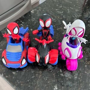 Spider-Man and his amazing friends